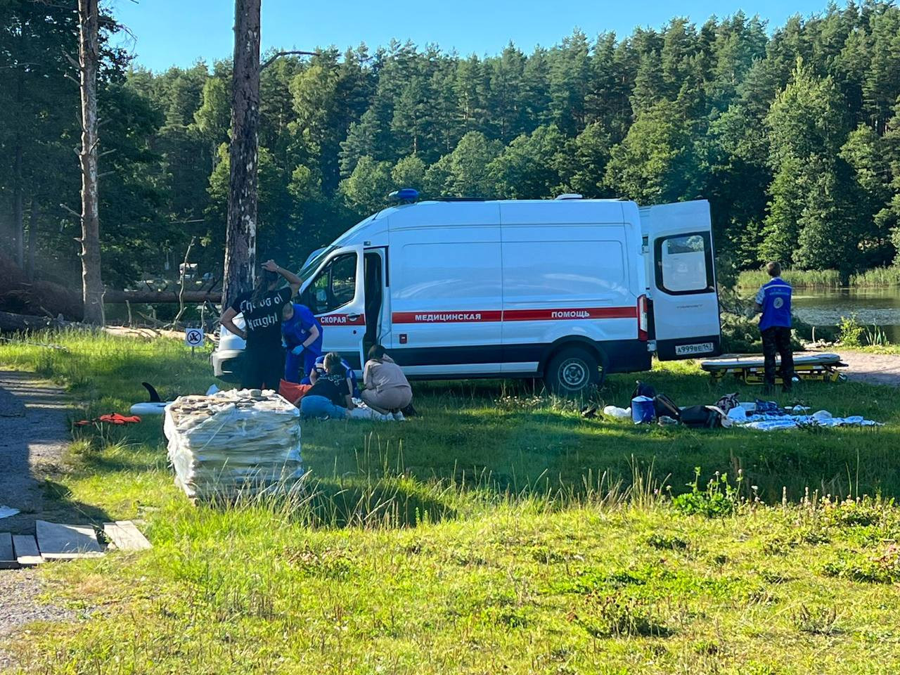 Чп ло. Приозерский район. Авария в Ленинградской области.