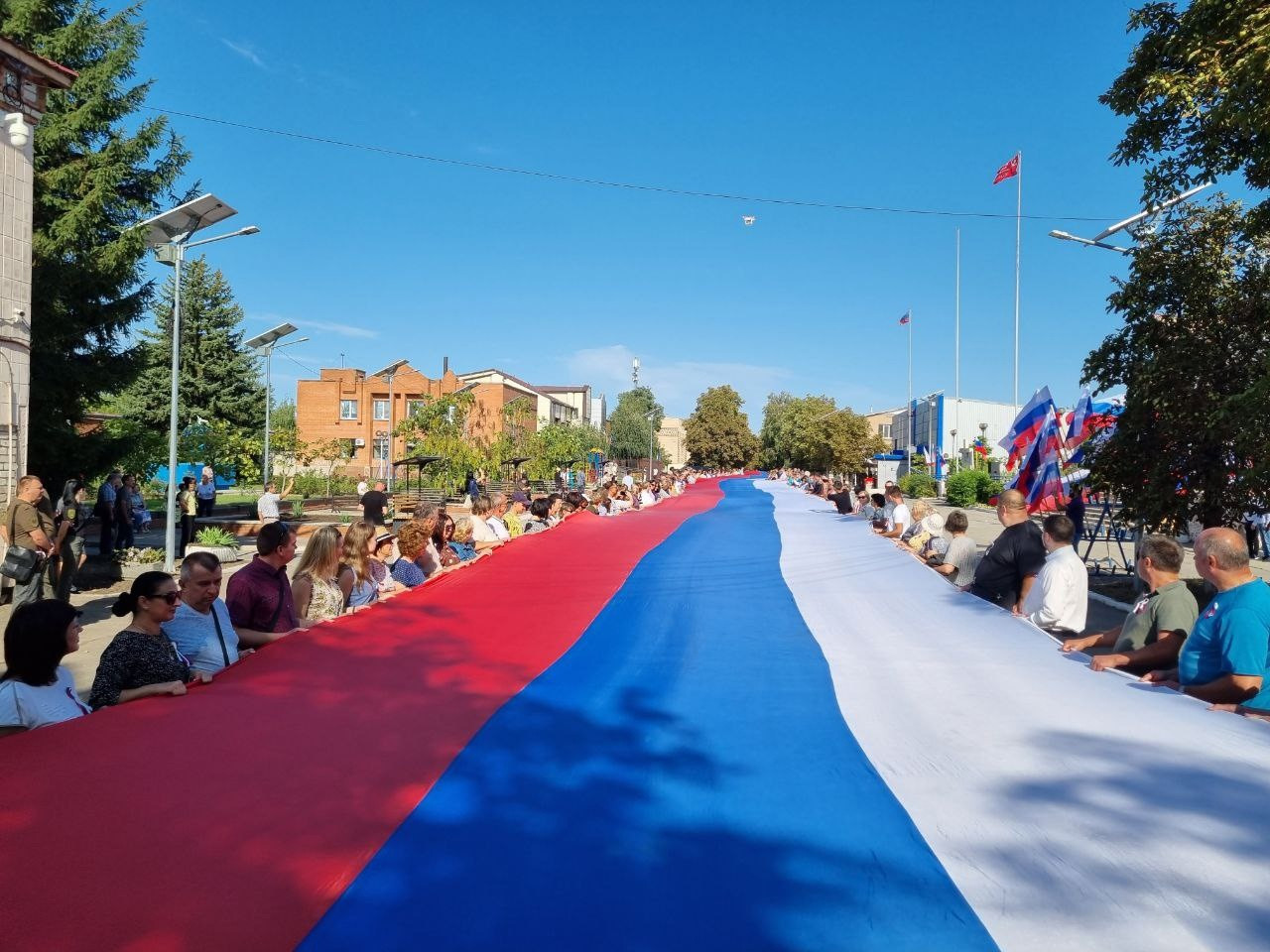 Луганский флаг фото