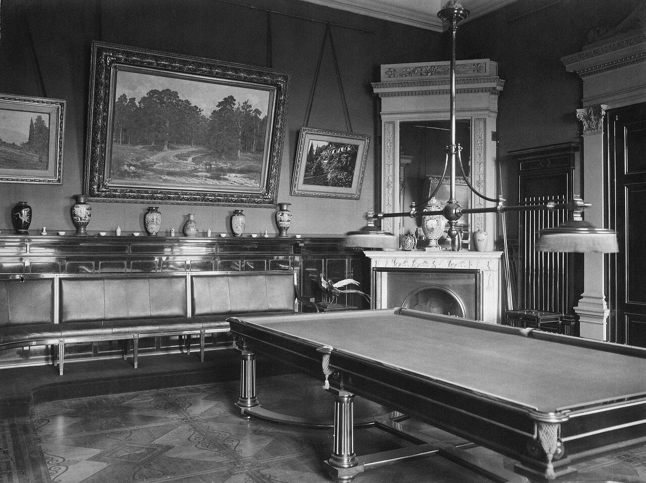 A group of guards stationed in the Alexander Palace during the Romanovs imprison