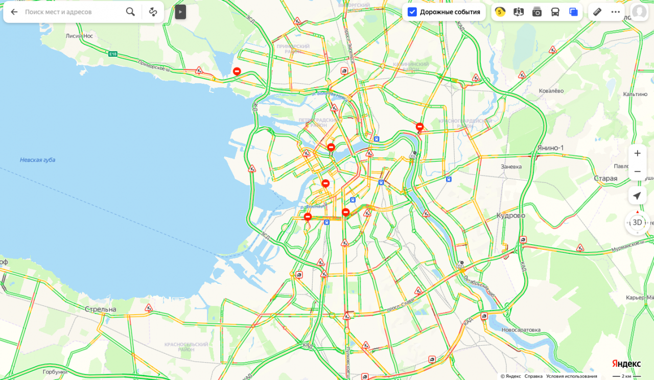 Санкт петербург выехать из города