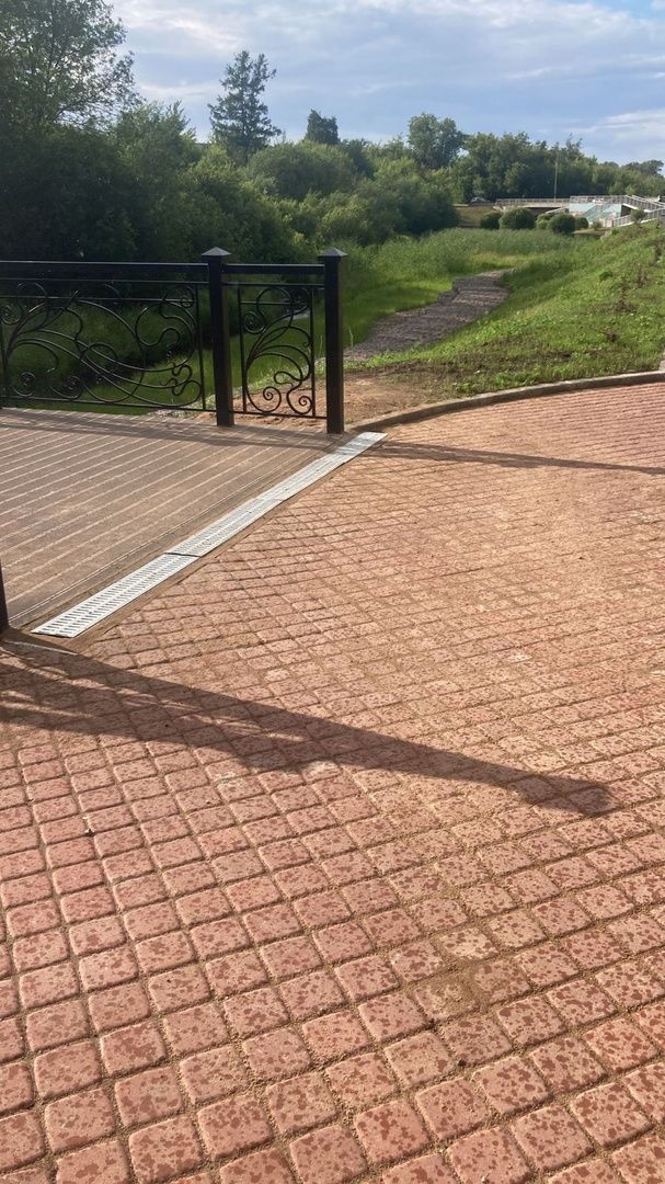 В Тихвине 4 июля 2023 года завершили ремонт смотровой площадки в \"Парке ...