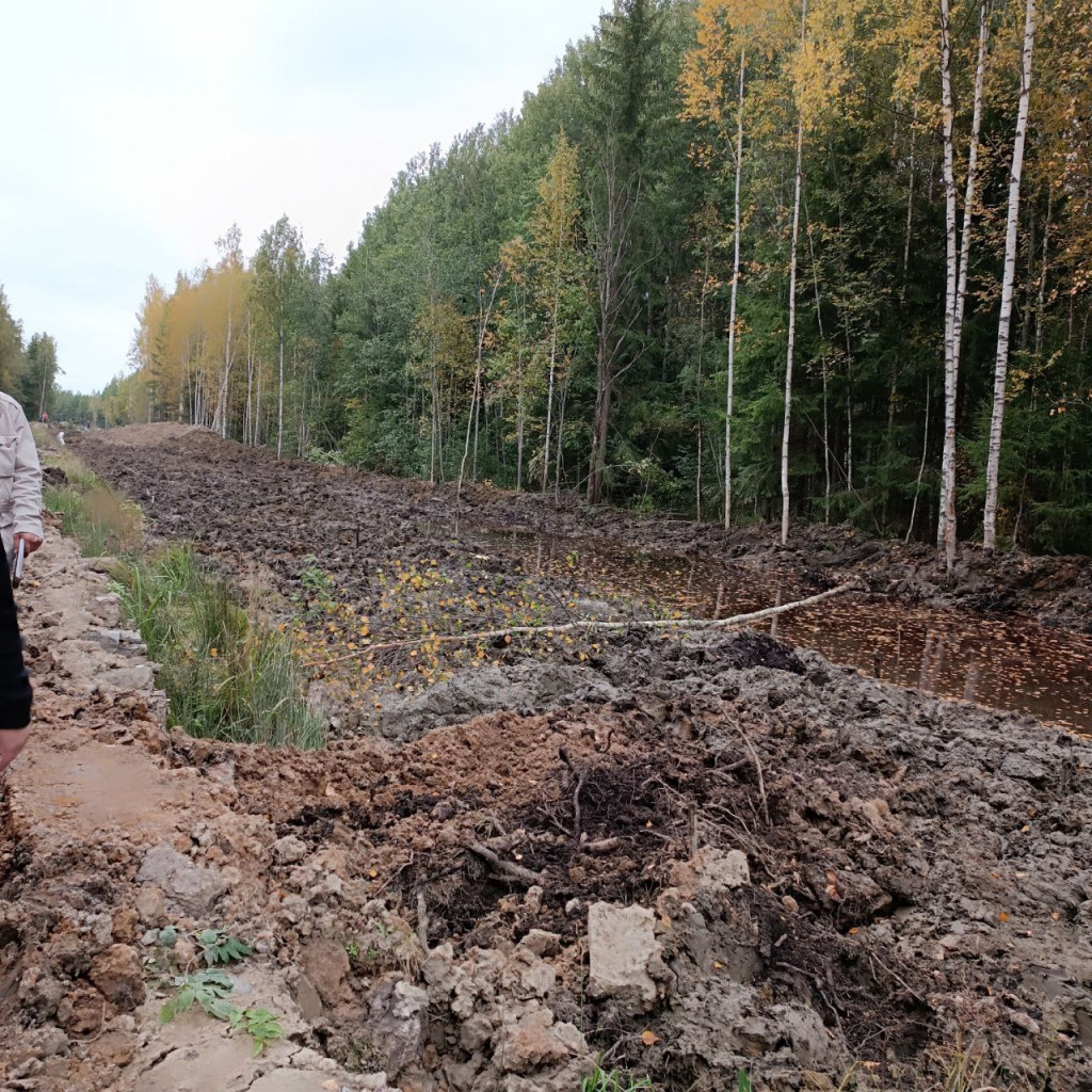 Газпром, вода и игривая труба. Делегация в сапогах прорвалась до точки |  06.09.2023 | ЛенОбласть - БезФормата