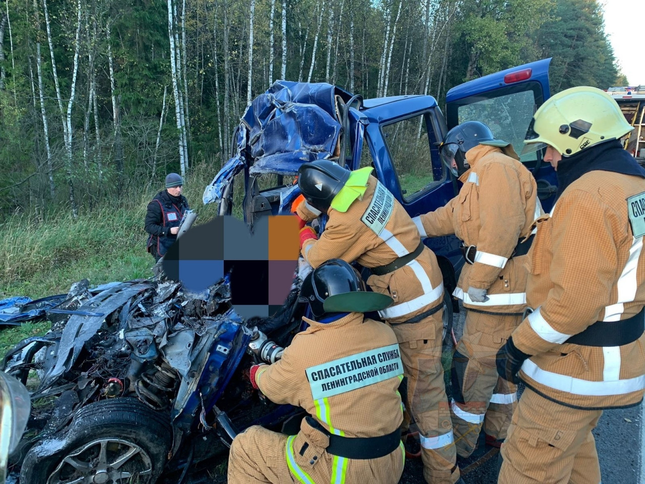 В жутком ДТП с грузовиком на «Коле» погибли пожилые петербуржцы. Их Fiat  шел на обгон (фото) | 14.10.2023 | ЛенОбласть - БезФормата