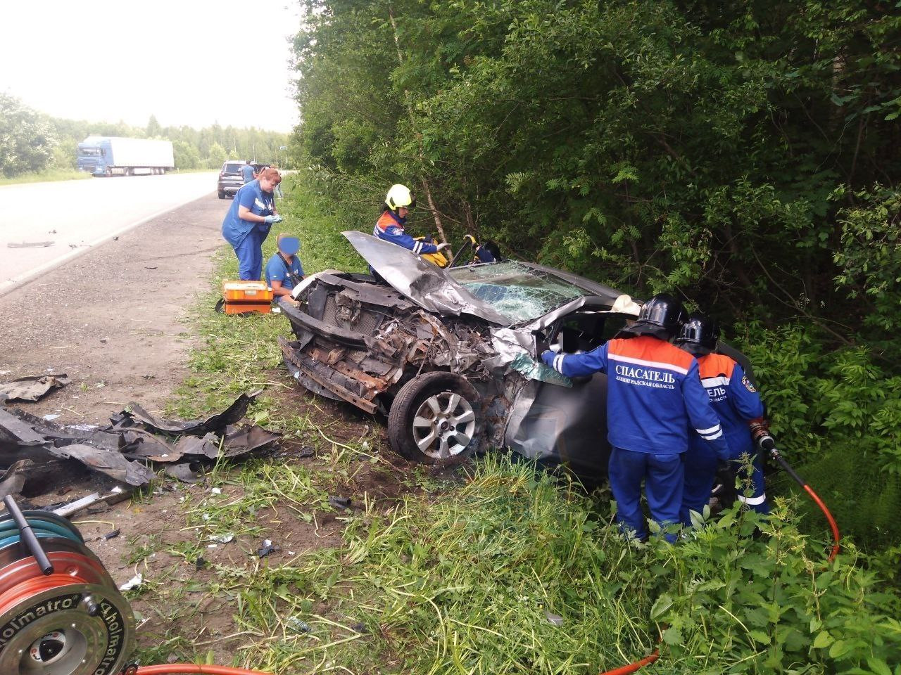 Два человека пострадали при столкновении легковушек в Тосно › Статьи ›  47новостей из Ленинградской области