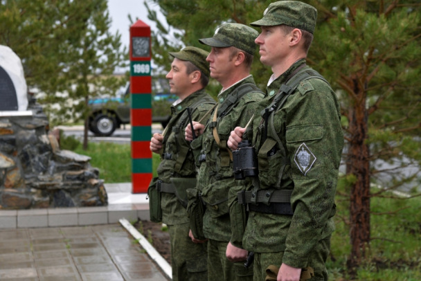 Временный пункт мобилизации развернут на границе с Казахстаном под Астраханью