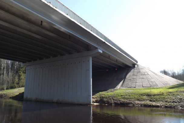 На мосту через реку Тосна ограничили движение до 5 декабря
