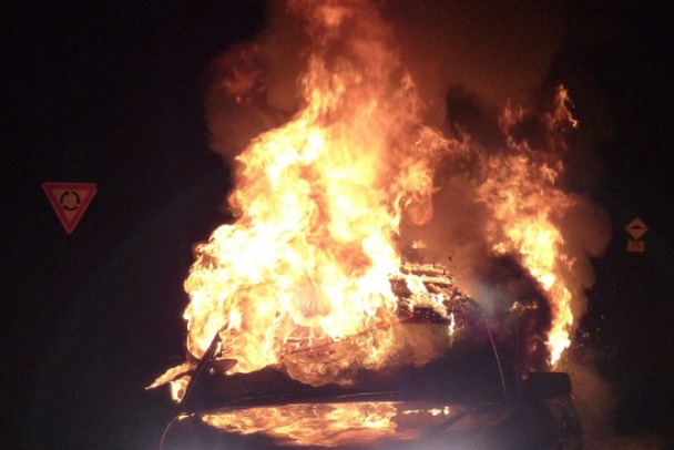 В Ленобласти за считанные дни до Нового года сгорели BMW, «Газель», трактор и битый Ford