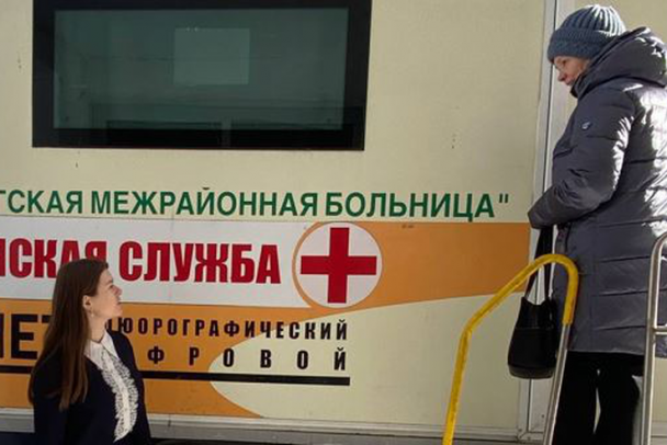 В Каменке женам военнослужащих устроили диспансеризацию