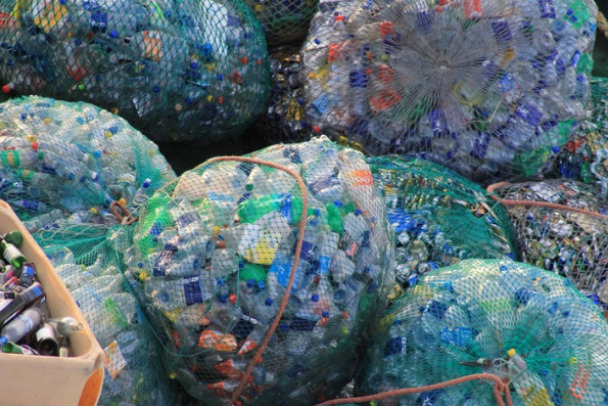 В Киришах установили желтые и зеленые контейнеры для раздельного сбора мусора