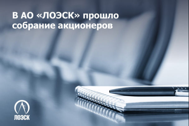 Акционеры АО ЛОЭСК подвели итоги работы прошлого года на общем собрании