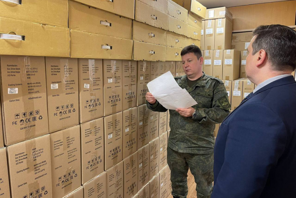 Ленобласть передала военкоматам сотню новых компьютеров