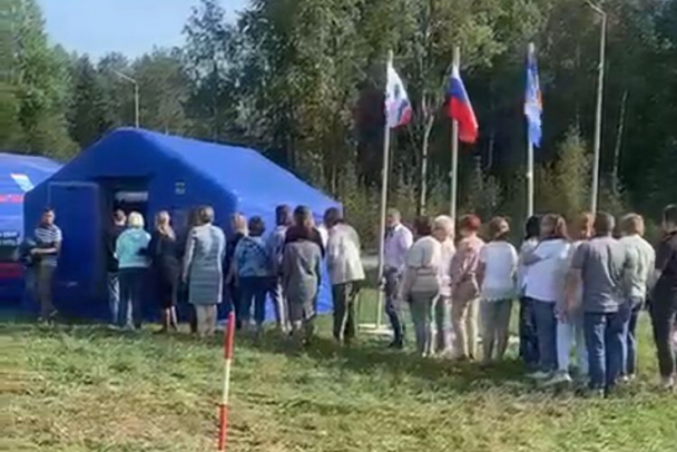 В Ленобласти отрабатывали навык выживания и взаимодействия при ЧС