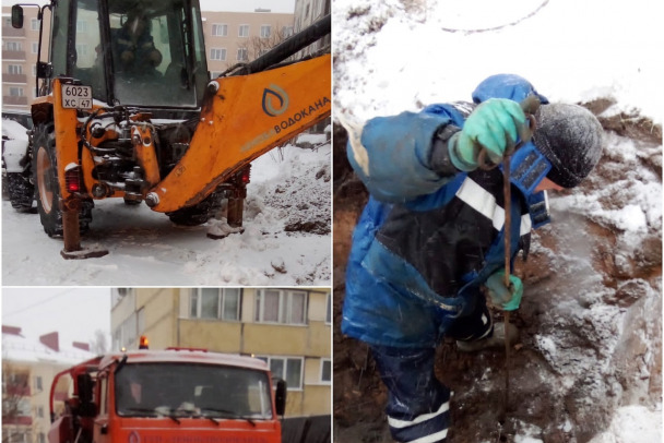 В Каменногорске вода вернулась в дома, больницу и школу