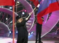 Алла Пугачева на одном из концертов в России