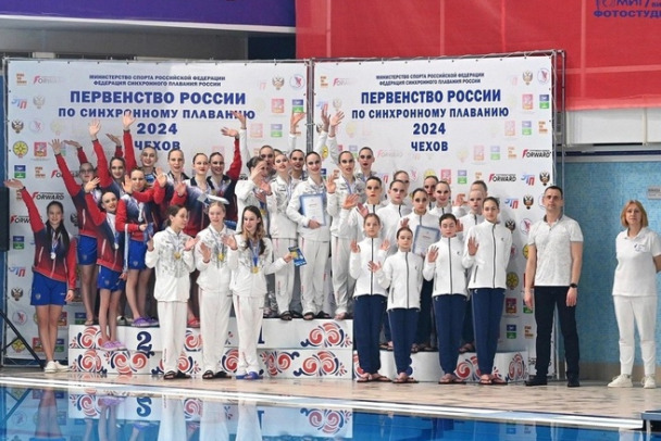 Пара синхронистов из Ленобласти завоевала бронзу на первенстве России