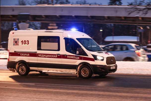 На "Скандинавии" из грузовика достали мертвого водителя