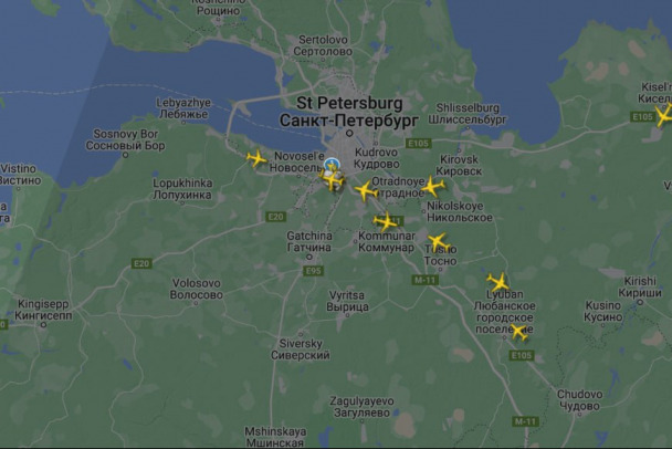 Небо над Петербургом и Ленобластью - нелётное. «Пулково» задерживает рейсы