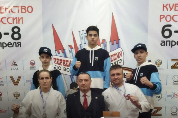 Каратисты из Ленобласти выиграли три медали на Кубке России