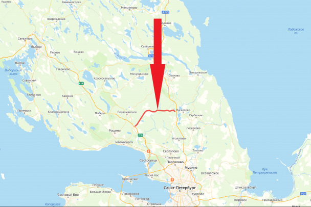 Скорость ограничена до 40 км/ч. На «Скандинавии» до лета будут вводить реверсивное движение