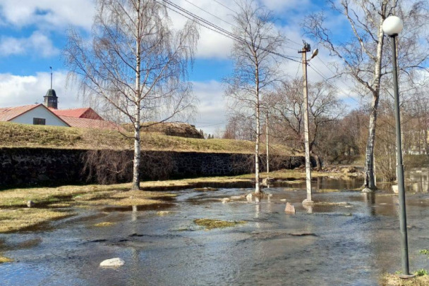 В Финляндии готовятся сбрасывать воду. Силы Приозерска приведены в «повышенную готовность» 