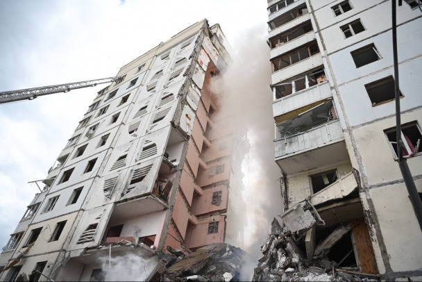 Число погибших после удара по многоэтажке Белгорода увеличилось до шести