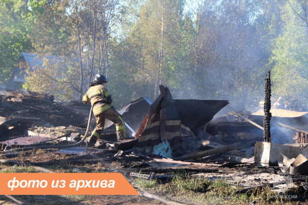 В садоводстве у Романовки огонь не пожалел дома, сараи и теплицу