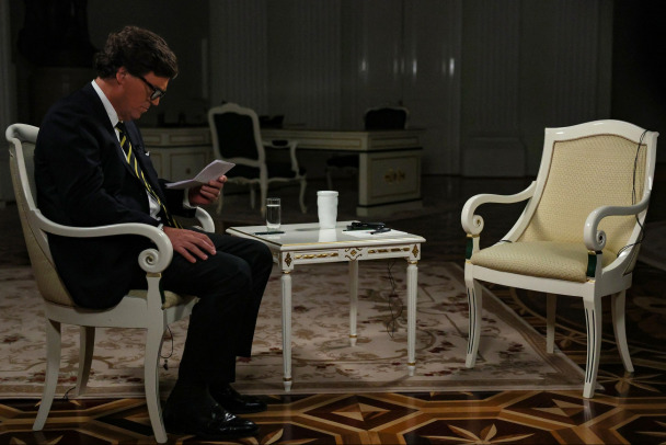 Беседовавший с Путиным журналист Такер Карлсон возьмет интервью у Зеленского