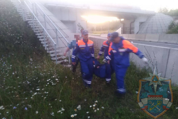 Переломанного мужчину вытащили из-под моста в Приозерске