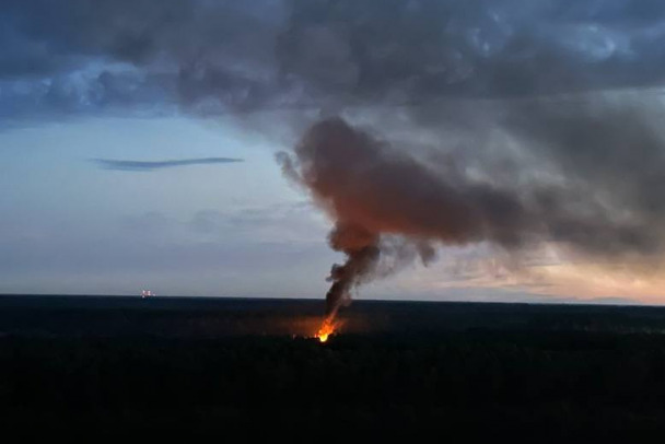 В промзоне Киришей горел тягач за 9 млн, полиция ищет поджигателя