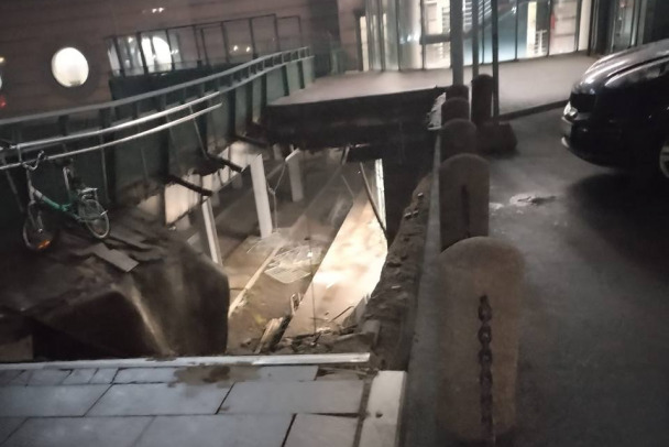 Комтранс рассказал, какие ограничения введены на Ладожском вокзале в Петербурге после обрушения