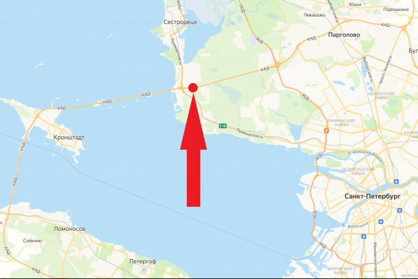 На КАД отремонтируют линии электропередачи. Две полосы перекроют на три дня