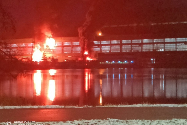 На Шатурской ГРЭС горели три трансформатора после ночной атаки дронов