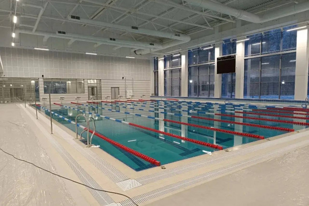 В Сертолово построен спорткомплекс с бассейном