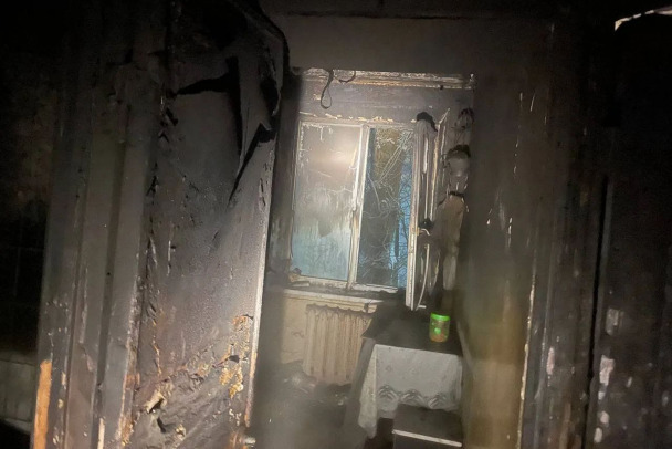 Из полыхавшего дома в Разметелево спасли семерых. Еще один сбежал