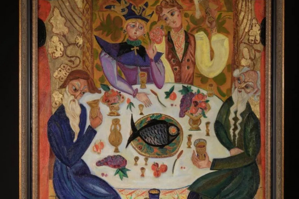 Реставраторы привели в порядок картину кисти жены Билибина для музея в Ивангороде