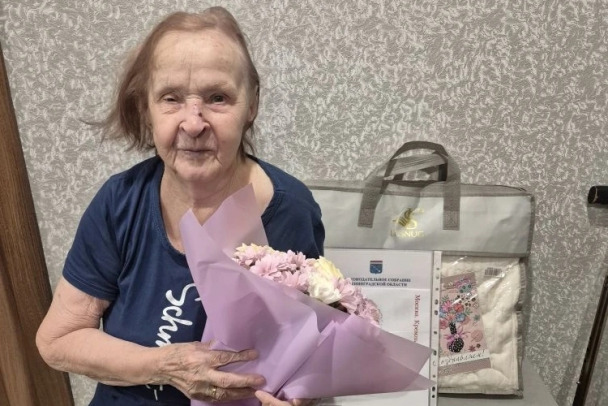 В Раздолье отметила 91-летие узница фашизма