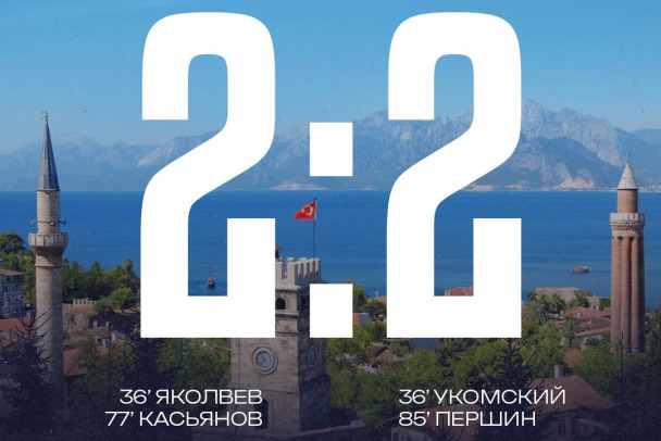 ФК Ленинградец вничью сыграл с Волгой на сборах в Турции