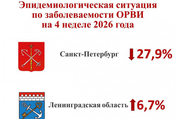 В Ленобласти растет заболеваемость ОРВИ и гриппом. А в Петербурге  падает