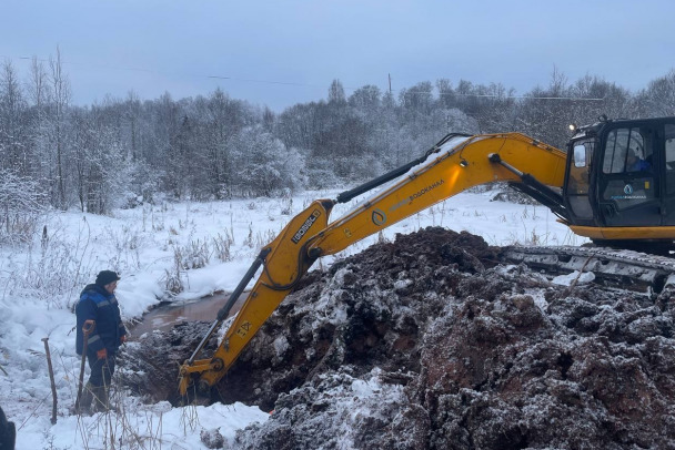 Леноблводоканал оперативно возвращает воду в 33 дома в Кингисеппе