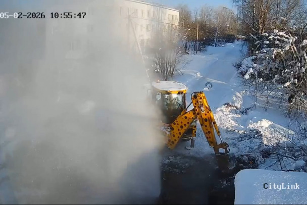 В Назии сидят без отопления и горячей воды - она ушла в гейзер - видео