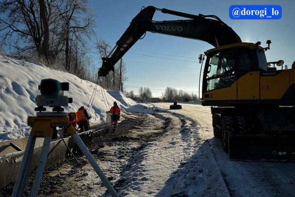 Третий этап ремонта Колтушского шоссе завершен на 70%