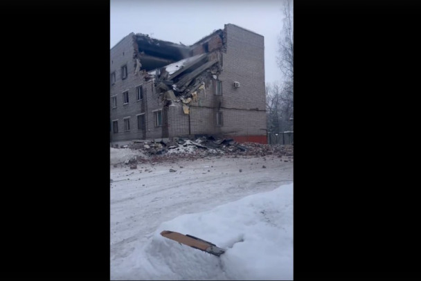 В разрушенном здании военной комендатуры в Сертолово - трое погибших