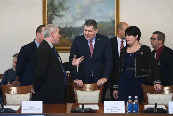 Вице-премьер, министр внешней торговли и иностранных инвестиций Кубы Оскар Перес-Олива Фрага