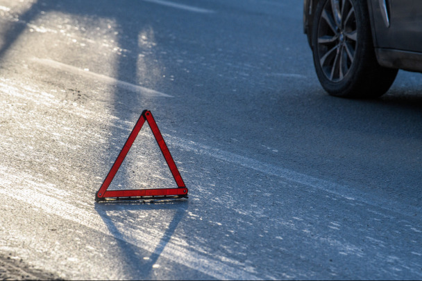 СК проводит проверку после аварии с машиной ДПС под Тосно