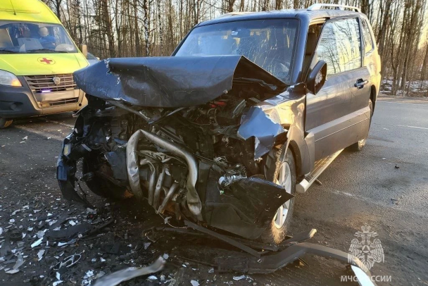 В ДТП с Hyundai и Mitsubishi под Гатчиной погибла женщина
