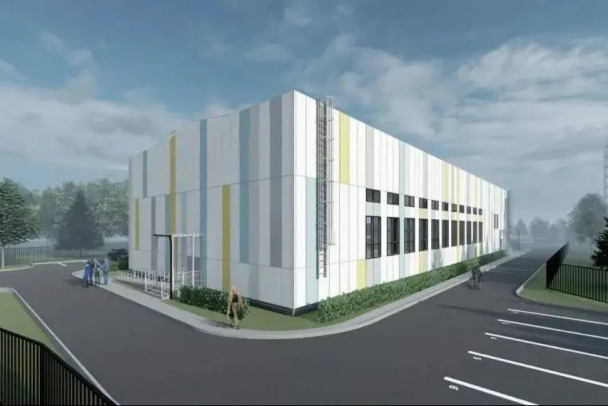 Стройка стартовала. На месте ФОК в Агалатово уже встала арматура