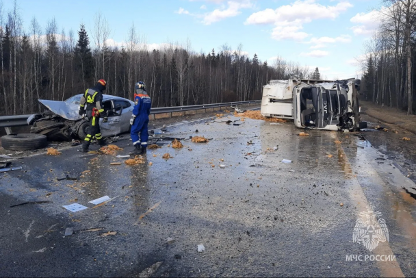 На Южном полукольце произошла крупная авария с бензовозом. Есть погибший