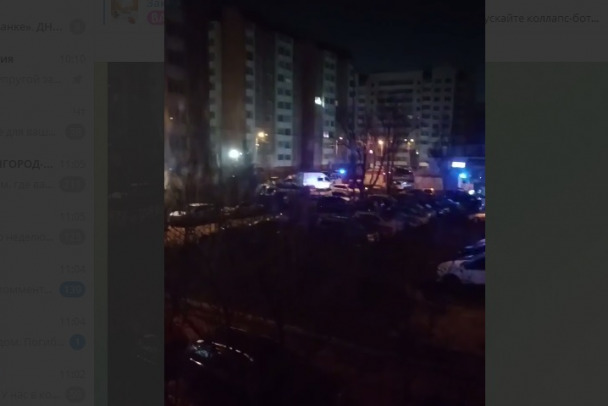 B Петербурге после ночного хлопка в жилом доме госпитализирован мужчина