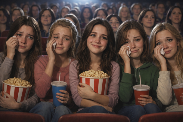 Слезы в прокате. Школьницы переплакали мультики в кино