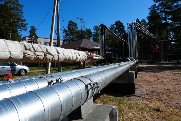 Петербургтеплоэнерго проводит масштабную реконструкцию системы теплоснабжения в городе Тихвине